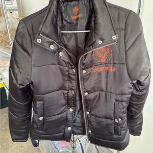 Jägermeister Black Jacket with Orange Logo
